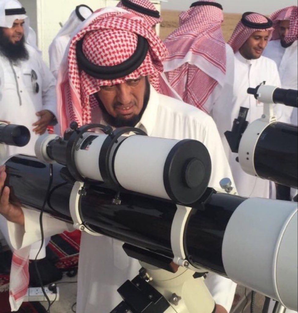 For the first time, modern technologies will be used at the Sudair Observatory to sight the crescent of Ramadan.

Moon-sighter “Abdullah Al-Khudairi”:

The annular eclipse does not affect the possibility of sighting the crescent of Ramadan.