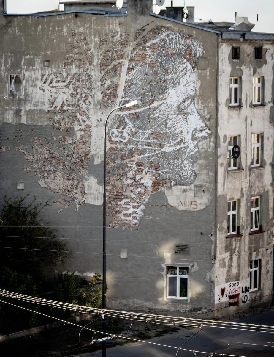 lovestreetart22's tweet photo. The amazing Vhils in Lodz, Poland.
#StreetArt #Vhils #Poland https://t.co/XEqegmDDDe