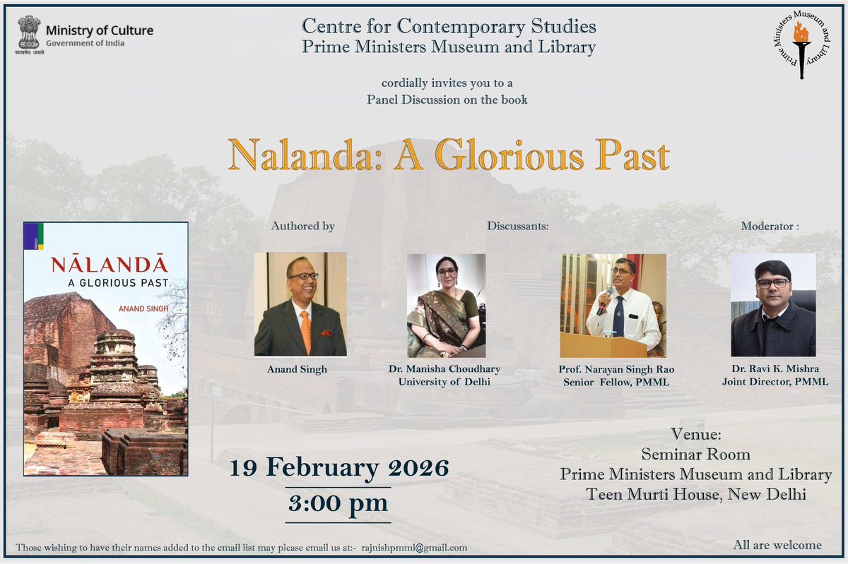 Prime Ministers Museum & Library tweet media