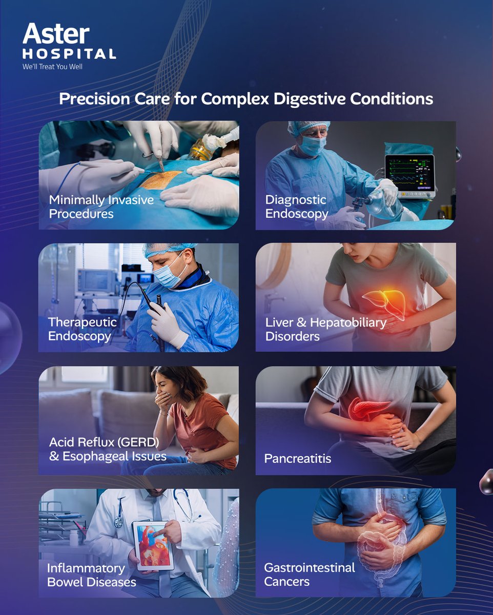 aster_hospital's tweet image. Expert digestive care at Aster Hospital Mankhool. Our gastroenterologists deliver precise diagnosis &amp;amp; advanced treatment in a comprehensive clinical setting.

Book now: 📞 04 4400 500
📲 myAster app

#Gastroenterology #DigestiveHealth #Endoscopy #DubaiHealthcare