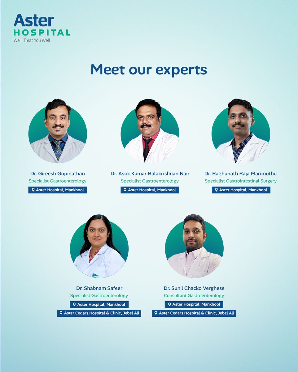 aster_hospital's tweet image. Expert digestive care at Aster Hospital Mankhool. Our gastroenterologists deliver precise diagnosis &amp;amp; advanced treatment in a comprehensive clinical setting.

Book now: 📞 04 4400 500
📲 myAster app

#Gastroenterology #DigestiveHealth #Endoscopy #DubaiHealthcare