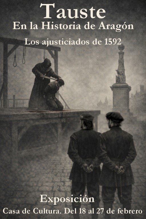 JORNADAS SOBRE LA HISTORIA DE #TAUSTE
Los días 18, 19, 20, 26 y 27 de febrero. Todas ellas, a las 19:30 horas, en la Casa de #Cultura de Tauste con entrada gratuita. 
📌Más información y programa completo, pinchando aquí:
elpatiaz.es/jornadas-2026-…

#comarcacincovillas
