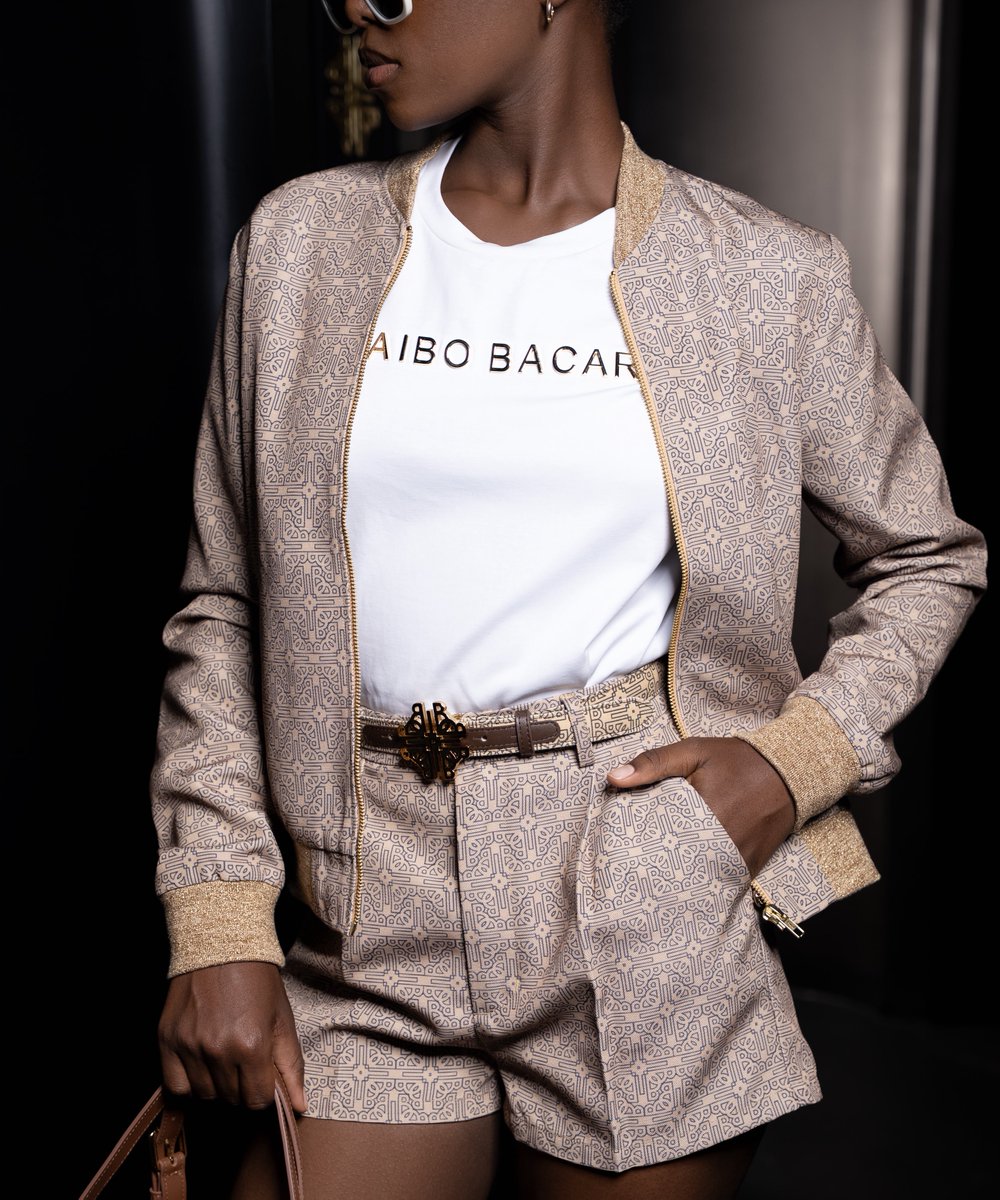 TAIBOBACAR's tweet photo. A timeless creation as relaxed as it is refined. Discover the exclusive #TAIBOBACAR monogram. https://t.co/M1VjDrNWe6