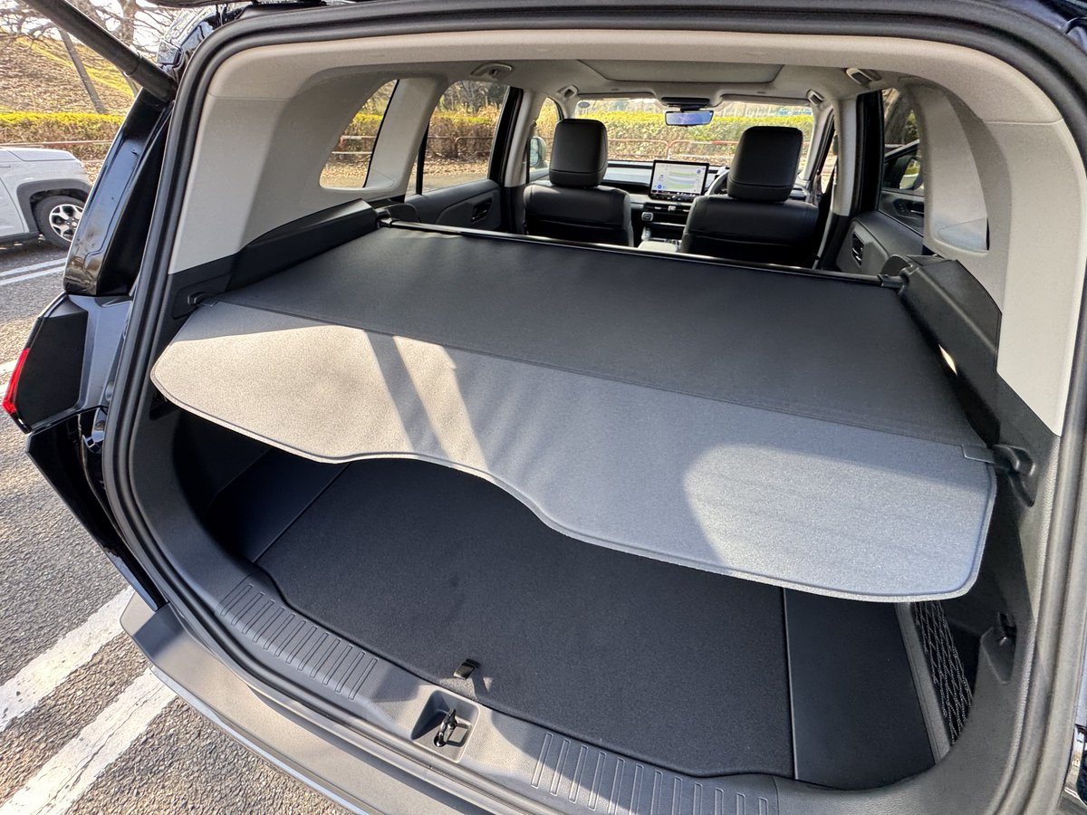 新型RAV4のロボ感いいよね。 今回からトノカバーが標準装備に！ 何でも