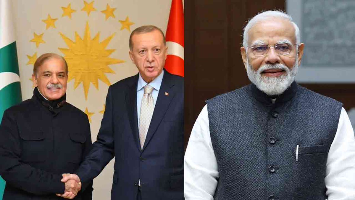 The growing nexus between Pakistan and Türkiye in conducting a proxy war against India is no longer a secret.

With their anti-India activities exposed to the world, the big question remains: How will India respond to this dual threat? 🇮🇳 🛡️

#Geopolitics #India #NationalSecurity