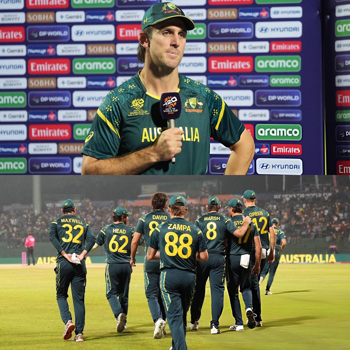 Super 12 in 2022 T20 WC
Super 8 in 2024 T20 WC
Group Stage in 2026 T20 WC

From champions in 2021WC  to early exits, Australia’s T20 journey has gone downhill fast. This is easily their lowest phase in T20 history 🤯📉🔥
#T20WorldCup