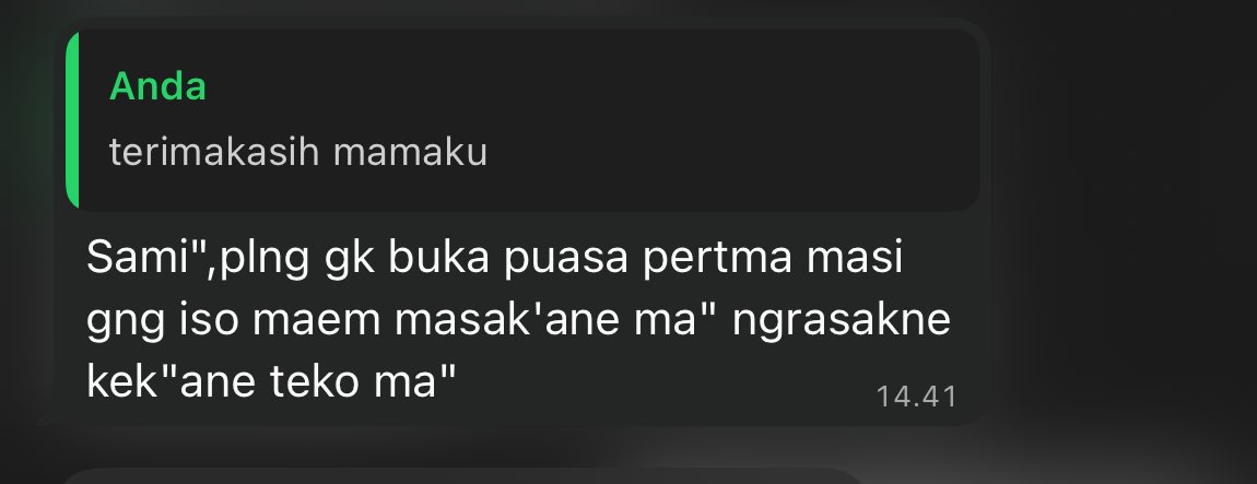 SEHAT SEHAT MAMAKUUU!!🥺