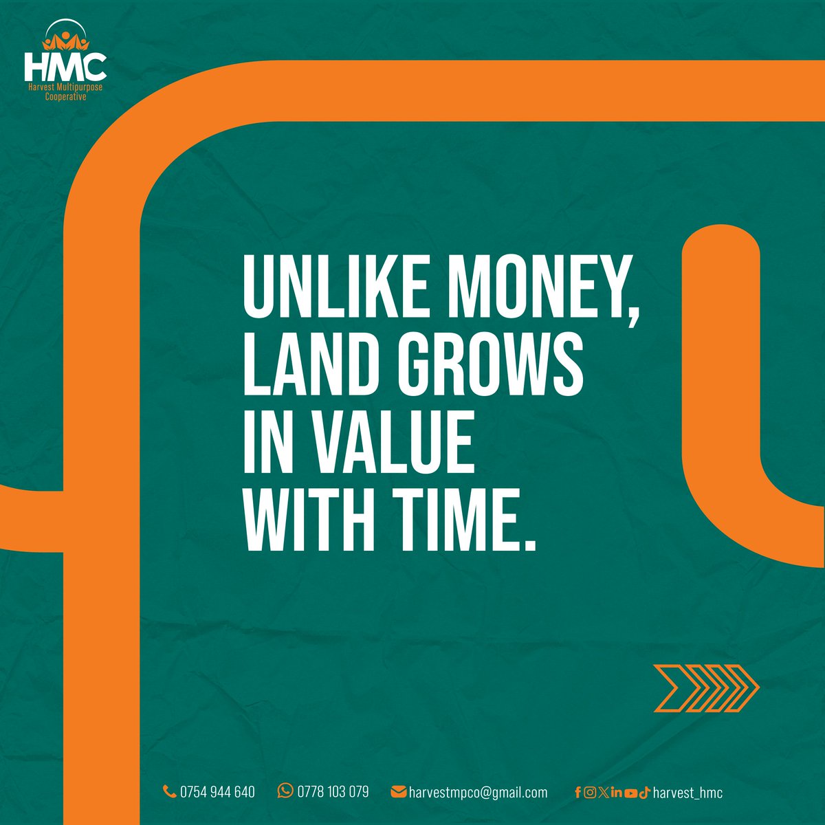 harvest_hmc's tweet photo. Invest wisely today for lasting value tomorrow.

#HMC #HMCLand #wealthcreation #FinancialFreedomForGenerations #SignUpSaveBuyLand https://t.co/XWdMVjaZVq
