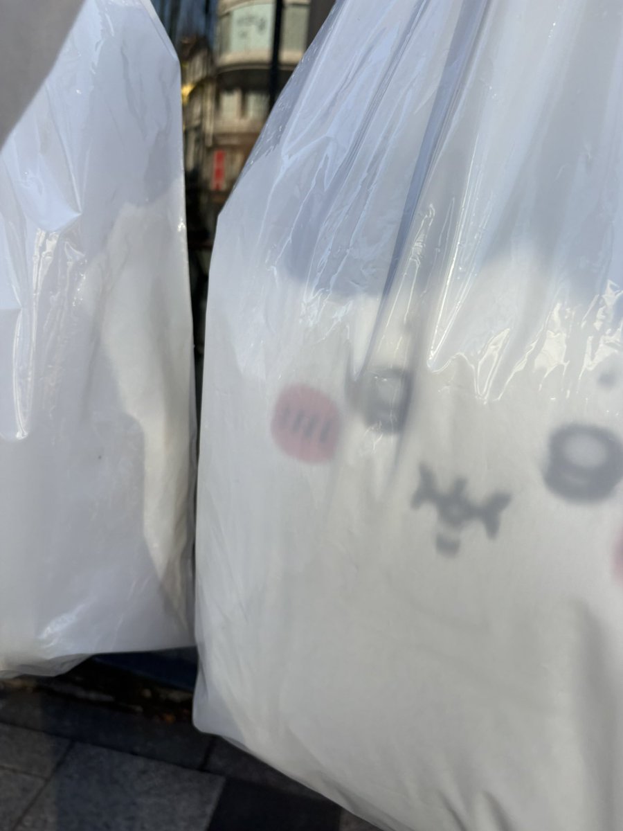 Kuri_Usa___'s tweet photo. 皆んなのちいかわ達みてたら欲しくなって買いに行ったけど、うさぎだけ売り切れで泣いてたら、今日再入荷のお知らせ来て無事GET出来た😭 https://t.co/OJhJ47NAFV