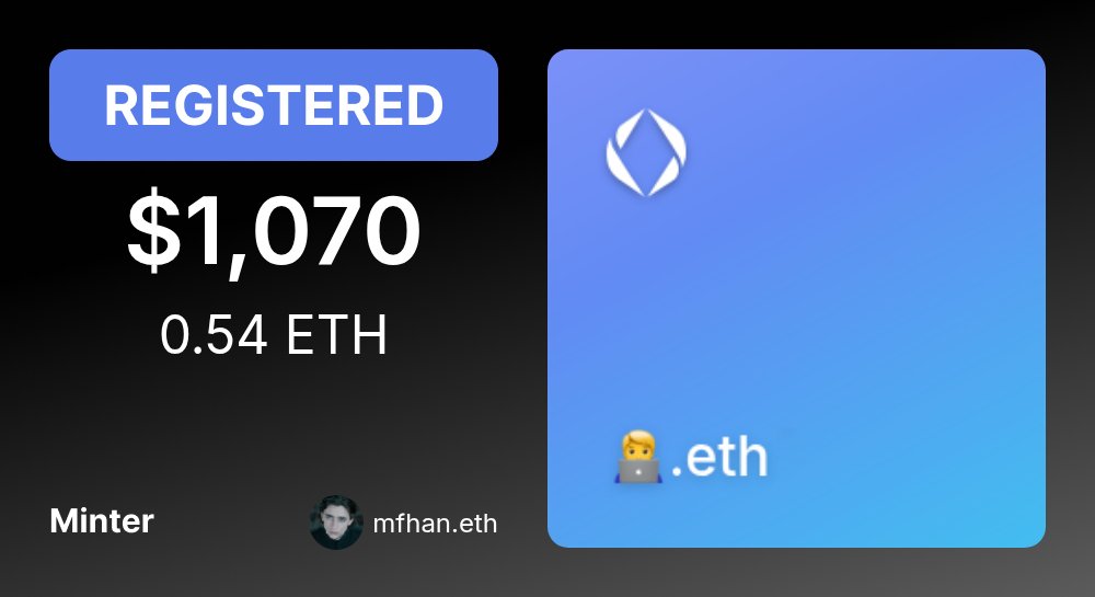 🚨 ENSMarketBot.eth tweet media