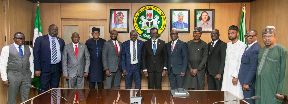 NaicomNG's tweet photo. NEWS PHOTO 

The CEO National Insurance Commission, Mr Olusegun Ayo Omosehin met with Takaful Operators to strategize on expanding coverage to the underserved, building capacity, boosting public awareness, and accelerating growth in the insurance sector #InsuranceGrowth #Takaful https://t.co/XBmFlrK6a7