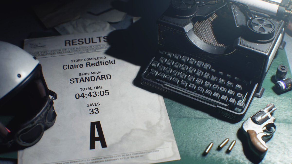 finished claire’s A run !! crazy how easy it is now compared to my first playthrough lmao