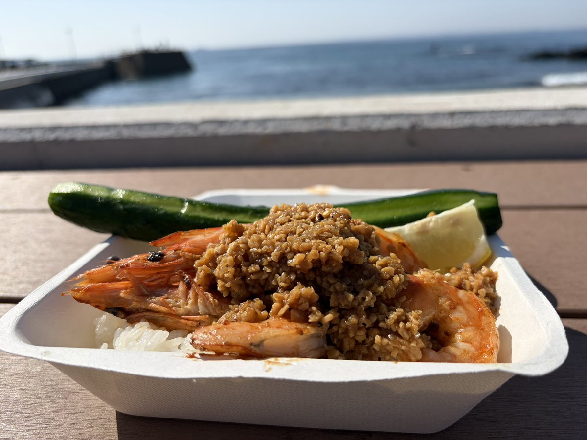 ご来店ありがとうございます！ 青い海と青空が最高のスパイスです