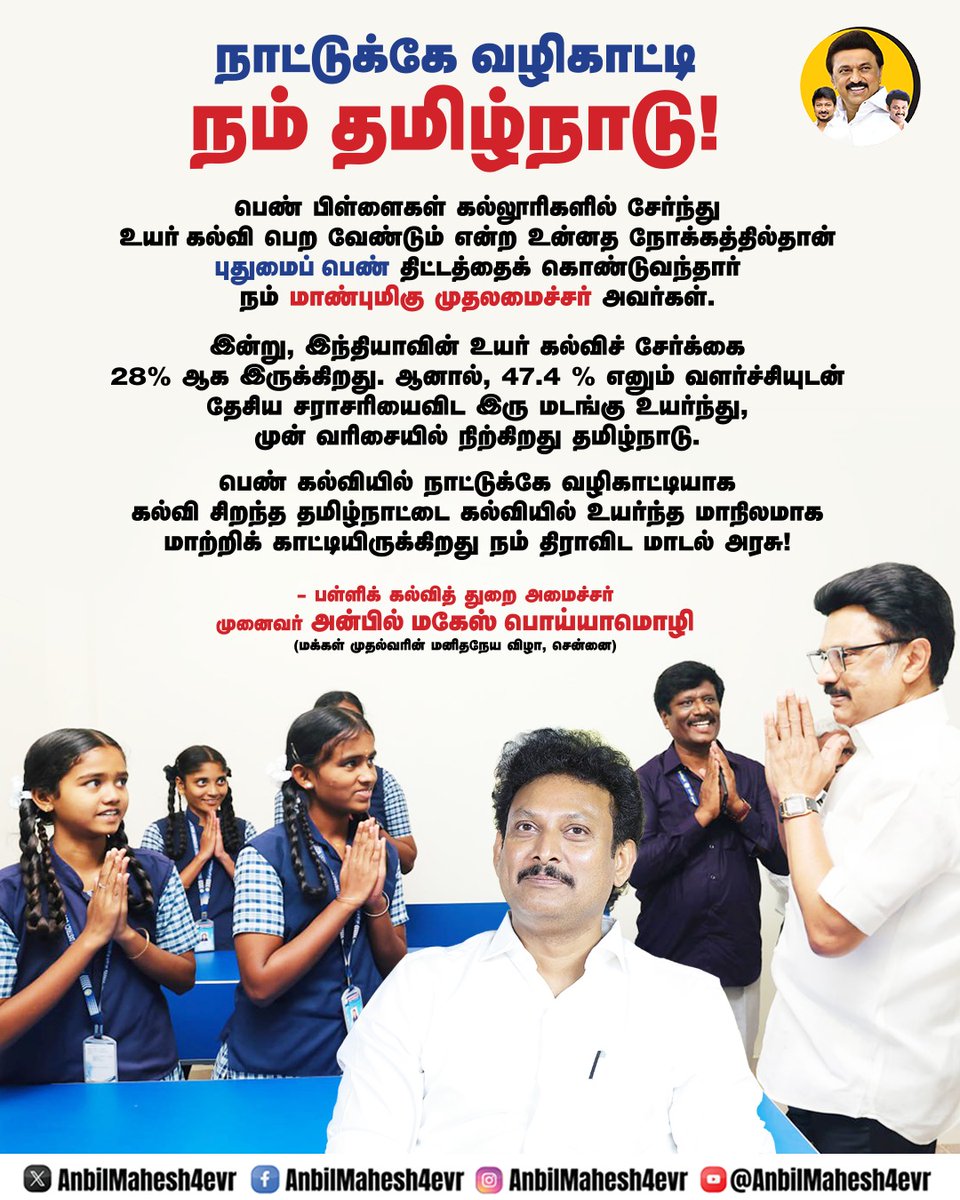 Sendilkumar_SK's tweet photo. #ஸ்டாலின்_தொடரட்டும்‌
#DMKThiruverumbur 
#Anbil_in_Thiruverumbur https://t.co/3Qen6yl1yD