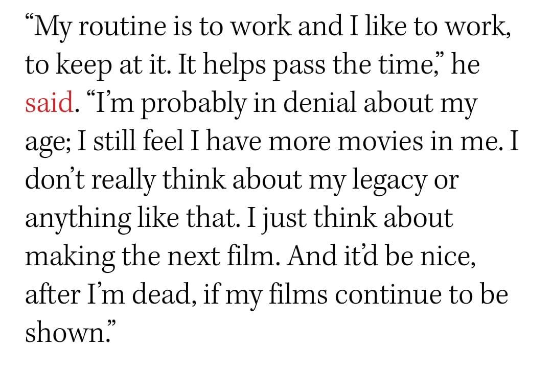 Go well, Frederick Wiseman.