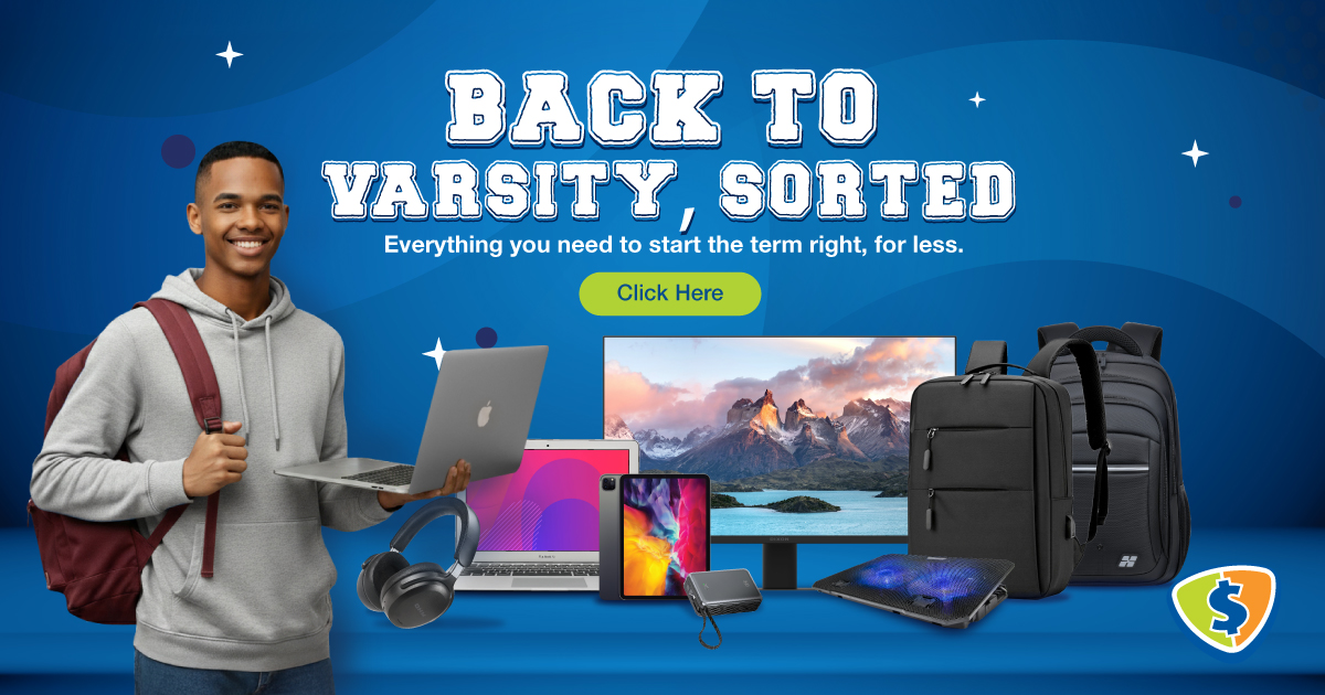 New term. New goals. New essentials.

Set yourself up with budget-friendly tech and everyday must-haves made for student life.

Walk into the term prepared.

Find your nearest Cash Crusaders store 👉
cashcrusaders.co.za/locate-a-store

#VarsityReady #backtocampus #studentlife #CashCrusaders