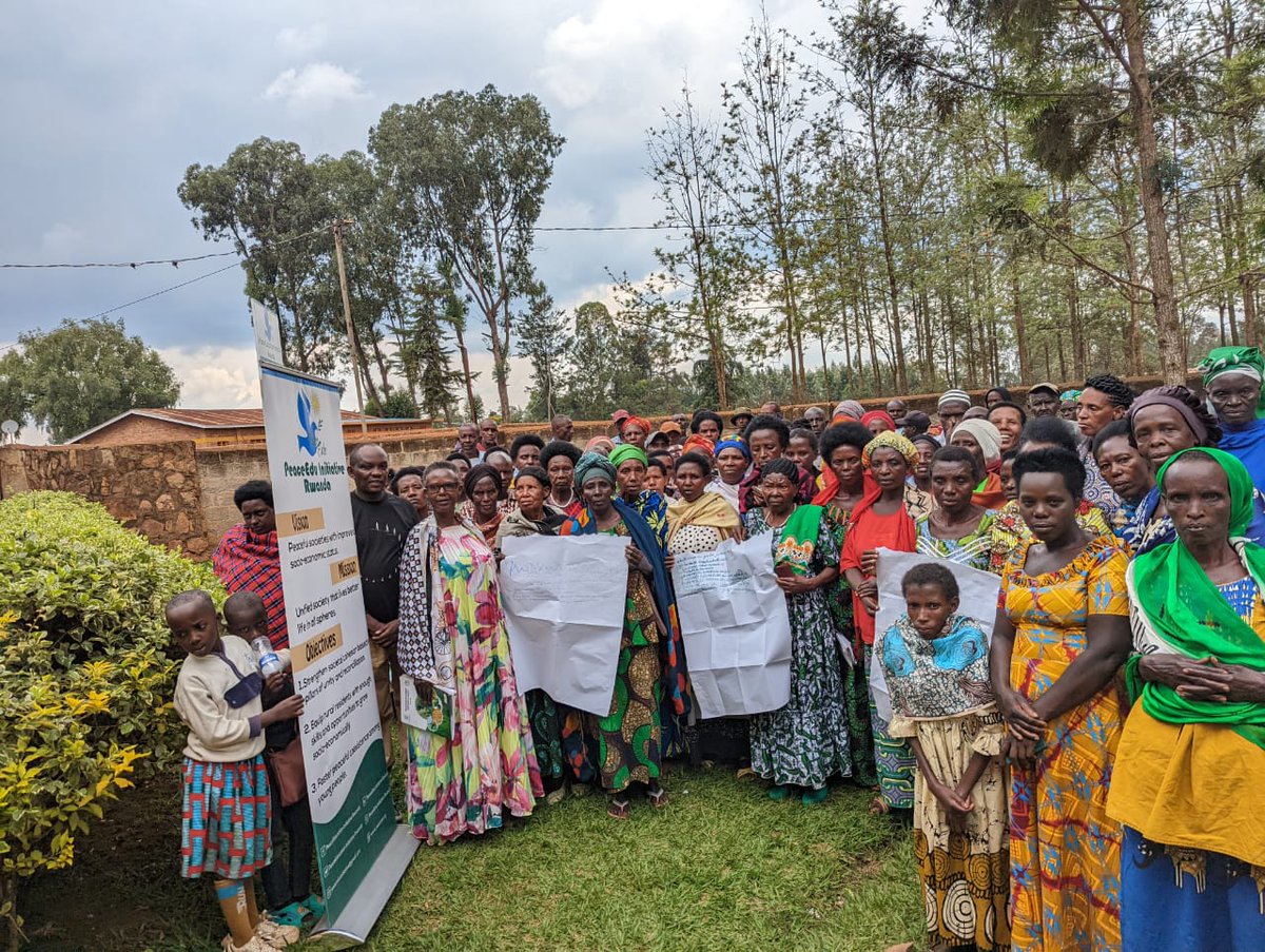peaceduiniative's tweet photo. At PeacEdu Initiative Rwanda, we recently conducted a Genocide Prevention Training aimed at strengthening awareness, responsibility, and commitment to peaceful coexistence in Rwanda.
#Wovenfoundation #Woventeaching #Aegistrust #Kayonzadistrict https://t.co/B1tzBZD7PX