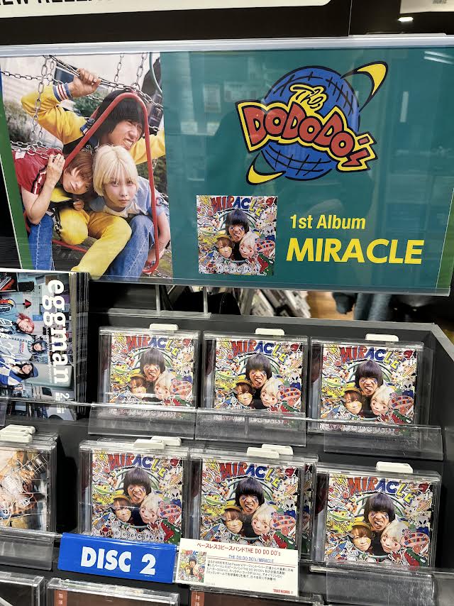 THEDODODOs】 THE DO DO DO's 『MIRACLE』 本日入荷致しました