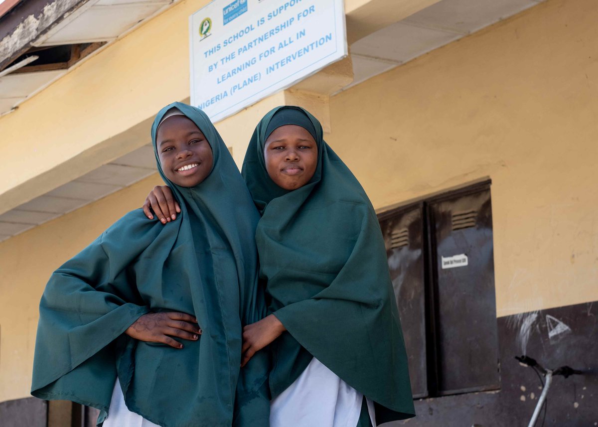 UNICEF_Nigeria's tweet image. Learning time is fun time for children at the Borno Special School in Maiduguri, northeast #Nigeria 

With #TARL, we’re strengthening foundational literacy and numeracy for children using alternative communication methods.

Thanks to @FCDOGovUK #PLANE for support!