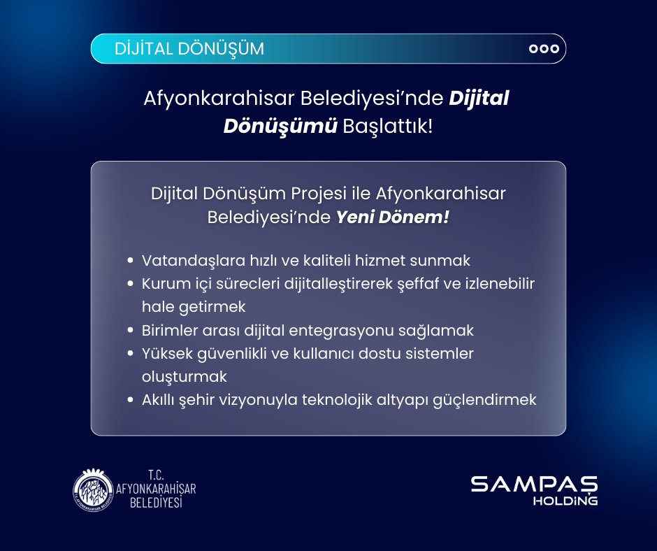 SAMPAŞ HOLDİNG tweet media