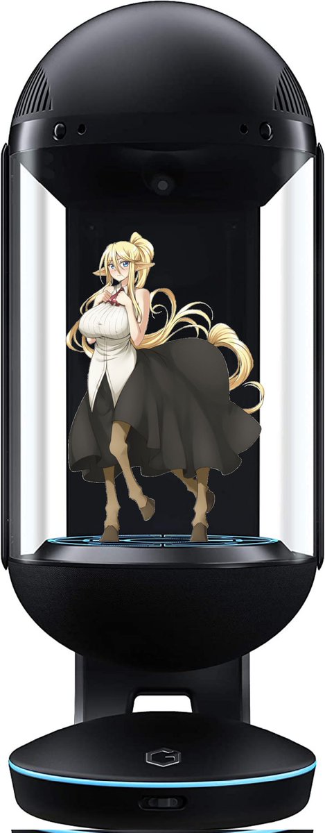 94junyeon's tweet photo. #モンスター娘のいる日常 
#モンスター娘　#モン娘
#monstermusumenoirunichijou 
#monstermusume 
#monmusu #ゲートボックス #gatebox 
私が想像する技術 アニメーションキャラクターも会話できるものがあればいいな。 https://t.co/xCtjojSCGQ