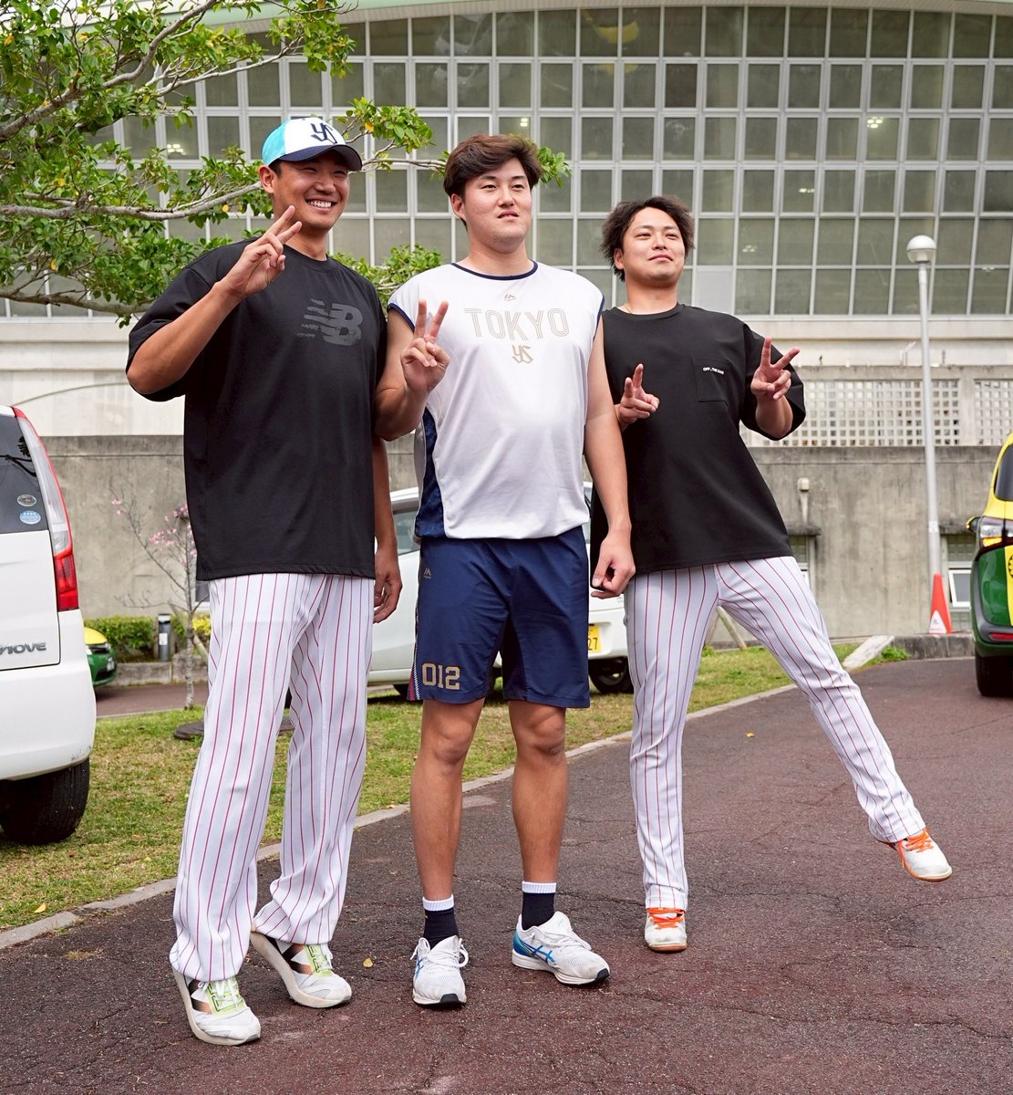 本日のサイン会は #奥川恭伸 選手 #沼田翔平 選手 #廣澤優 選手でした