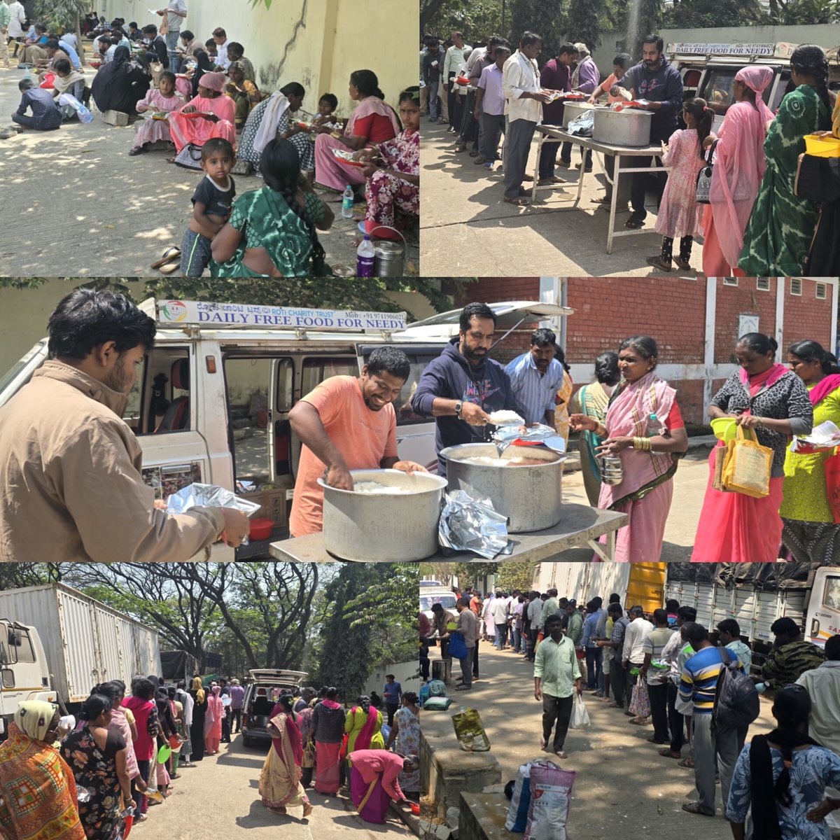 RotiCharity's tweet image. #humansforhumanity 
#foodforneedy
Today 3367.days. completed
Daily free food distribution in poor and deserving people  daily feed 250+ members of poor patients’ families living outside in govt hospitals, anyone interested support or donate
All donations eligible for exemption 🙏