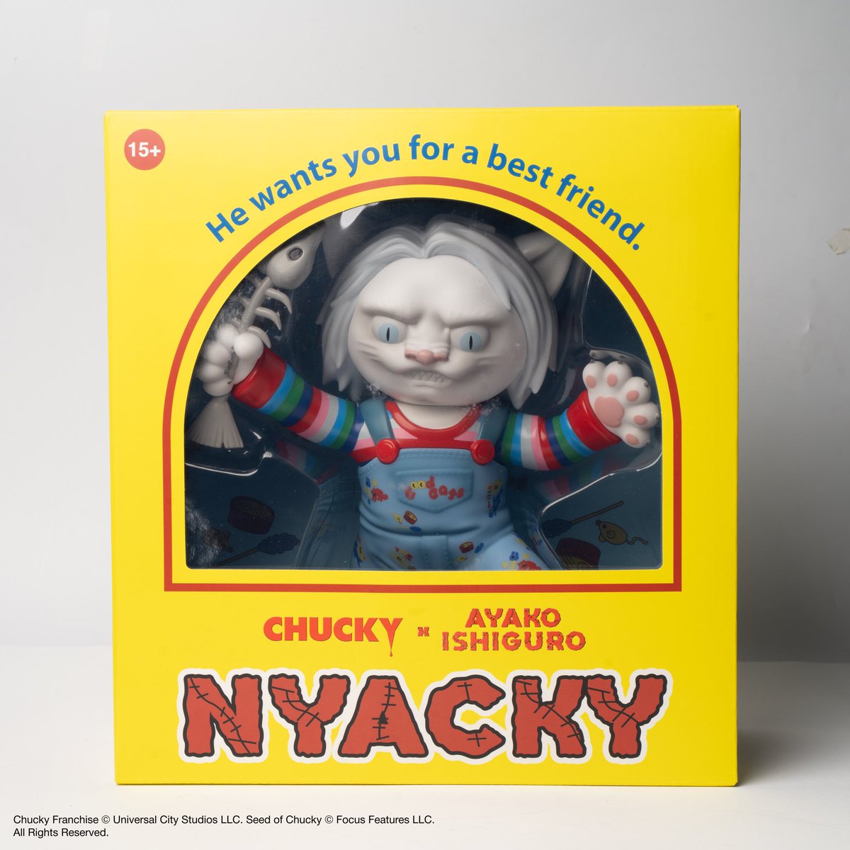 先日発売した @ishiguroayako 『CHUCKY x 石黒亜矢子: NYACKY