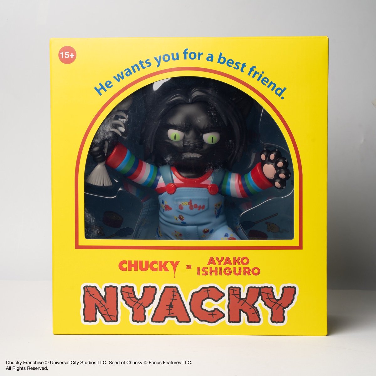 先日発売した @ishiguroayako 『CHUCKY x 石黒亜矢子: NYACKY