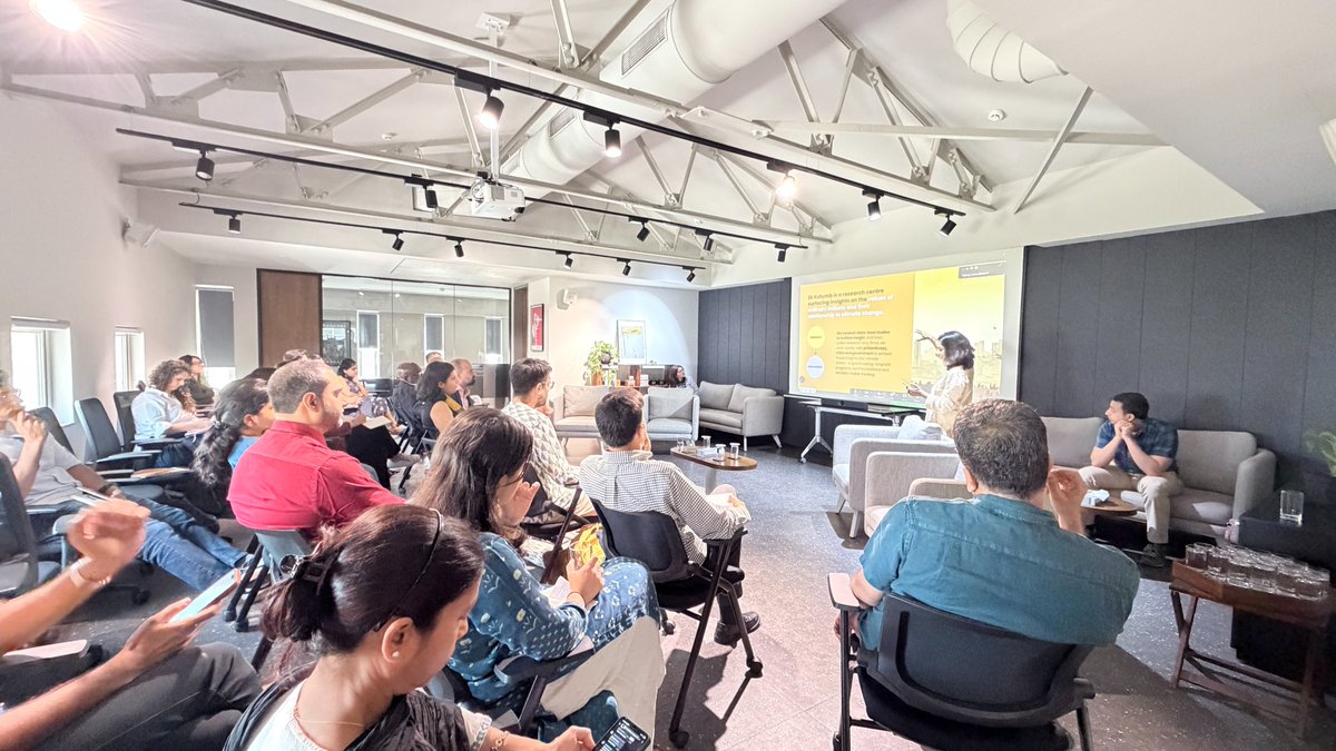 Artha__Global's tweet photo. “Climate policy is made at scale. But climate effects are experienced on the street.”

At a recent conversation between @Artha__Global, Ek Kutumb (Our Common Home), and Transitions Research, we explored what it means to put citizens at the centre of climate policy and action.

Our research on heat stress shows extreme heat in Indian cities is not uniform. It varies by neighbourhood, housing type, and lived conditions. In Delhi, we found concentrated pockets of heat stress, often within the same locality. Exposure is socially distributed.

Ek Kutumb’s work highlights that behaviour shapes outcomes. When heat is framed as an earning risk, not just a health risk, responses change. Their multiple derived citizen archetypes reveal how values and trust shape action.

Transitions Research underscored that adoption gaps in waste segregation or rooftop solar often stem from habit inertia, financial hesitation, and institutional delays, not lack of awareness.

The takeaway: Climate ambition must be macro. However, climate design must be micro, rooted in how people live, work and make their choices.

#climateaction #urbanheat #citizencentric #behaviourchange #mumbaiclimateweek