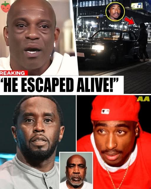 Tupac Alive?😳😳🚨🚨🚨 

Tupac's Brother allegedly REVEALS Secret Tapes About Tupac Being Alive and Hiding From Diddy. 

In a twist that could rewrite hip-hop history, Tupac Shakur's brother, Mopreme, has stepped into the spotlight with claims that could shatter everything we