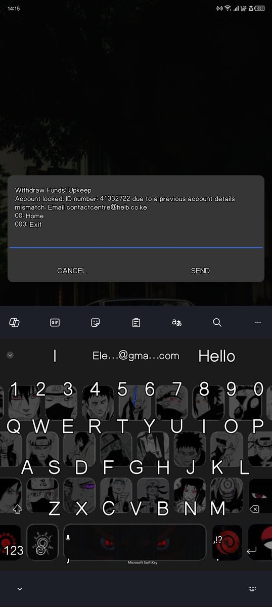 Chelseaproject1's tweet photo. @HELBpage Kindly help what should I do the message from helb came and tried withdrawal this error message came up https://t.co/WyyCmK2ZQZ