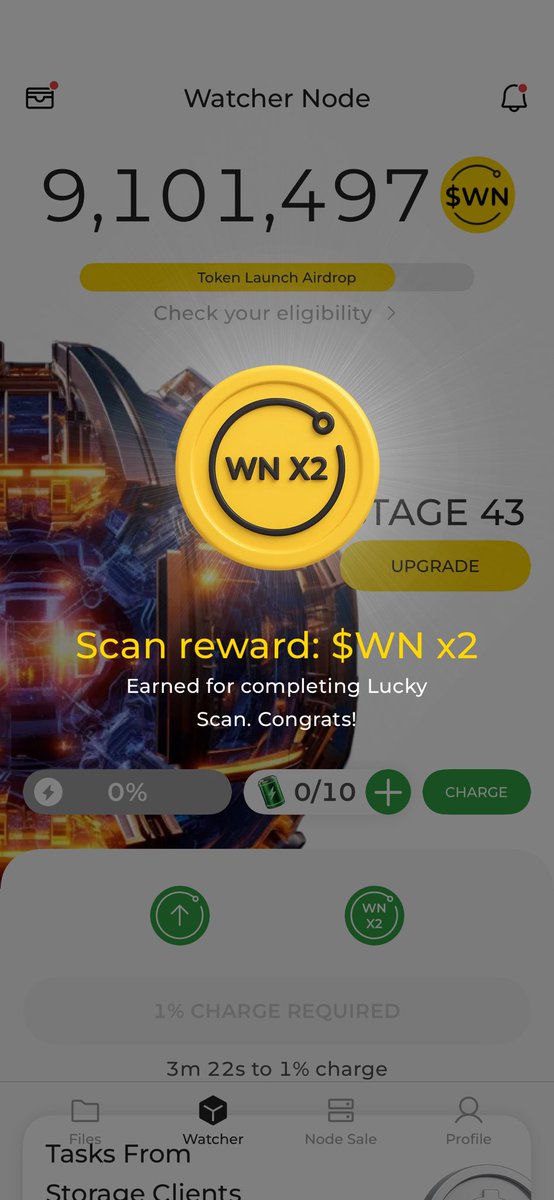 KevinJarvis62's tweet photo. 🚀 Big win on DeNet! My Watcher Node has just detected a file ready for extra copies in the DeNet Storage network, earning me some token rewards!

📱💰 Join with my link and start earning:
https://t.co/VnMM3E5qGh

Enter my code: 0xe4296a689ce27b6a0153cc4acccb292577eed46e https://t.co/FppHVYZJuE