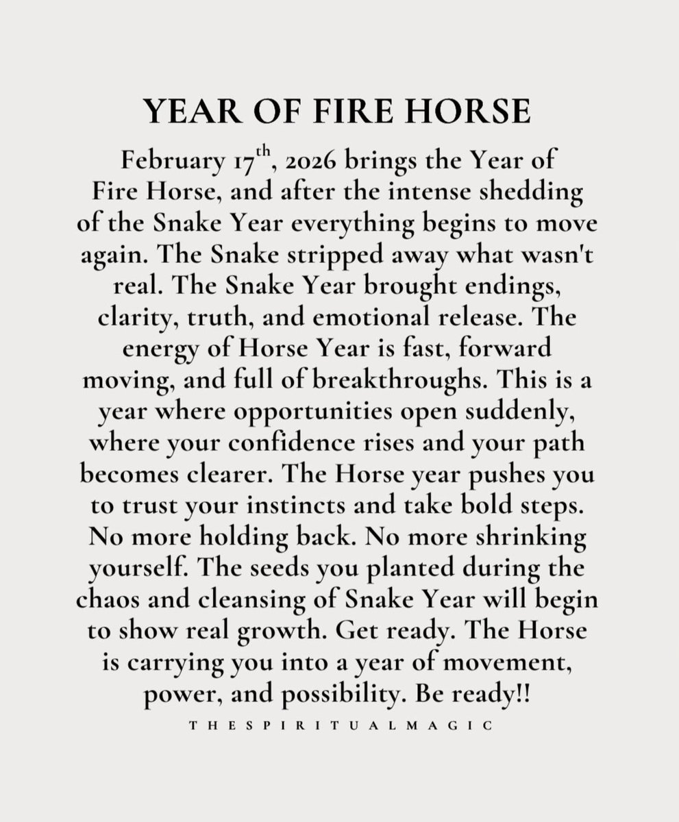 JodesAshton23's tweet photo. Year of the snake 👋🏼

Year of the horse 🤩

Happy Lunar New Year ♥️ https://t.co/KctfgxcLeZ