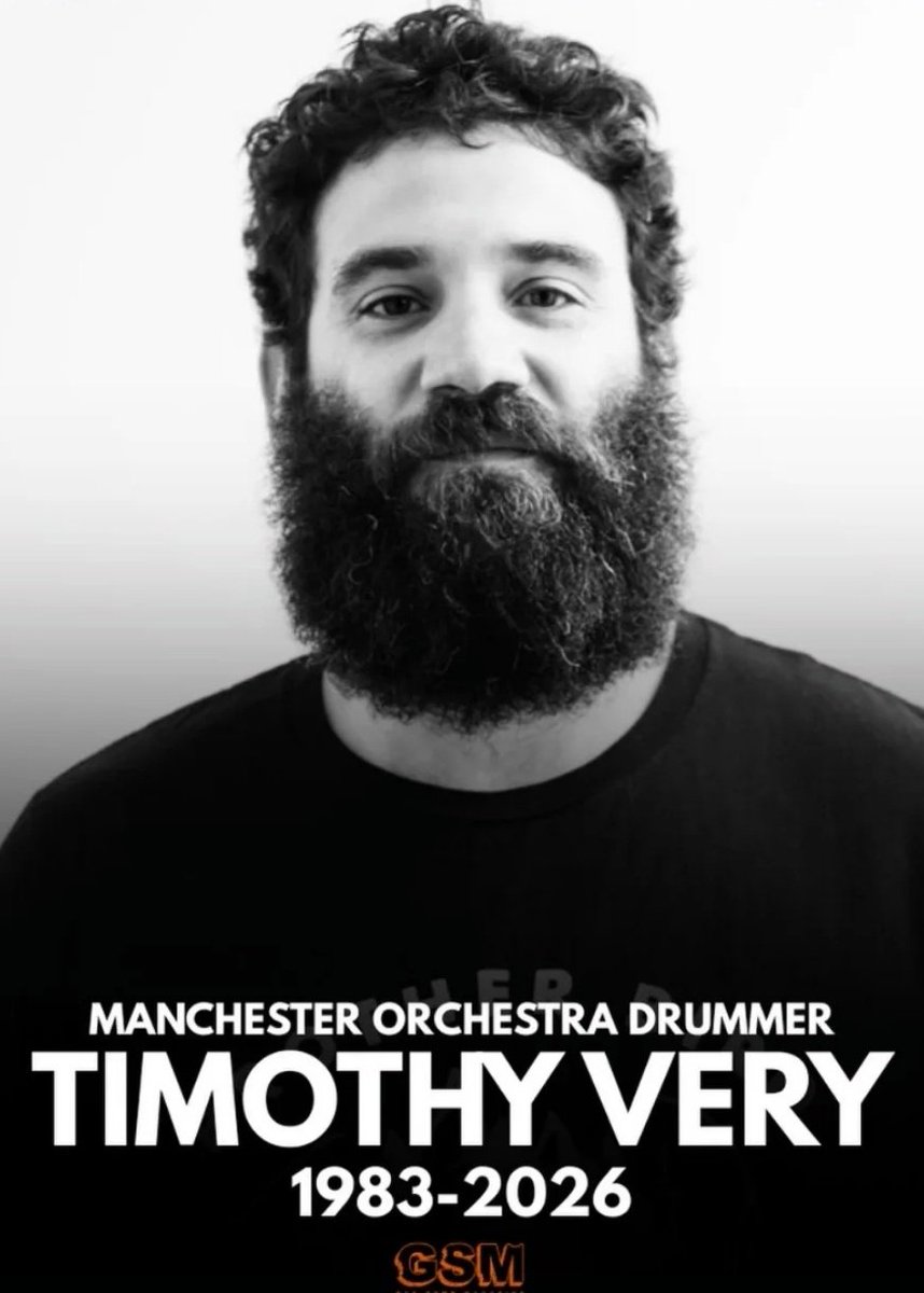 poormanscaviar's tweet image. Ah sad day , another great gone too soon. Absolutely love this band and on eof the best drummers out there.
Rest Easy Tim Very!! #timvery #manchesterorchestra