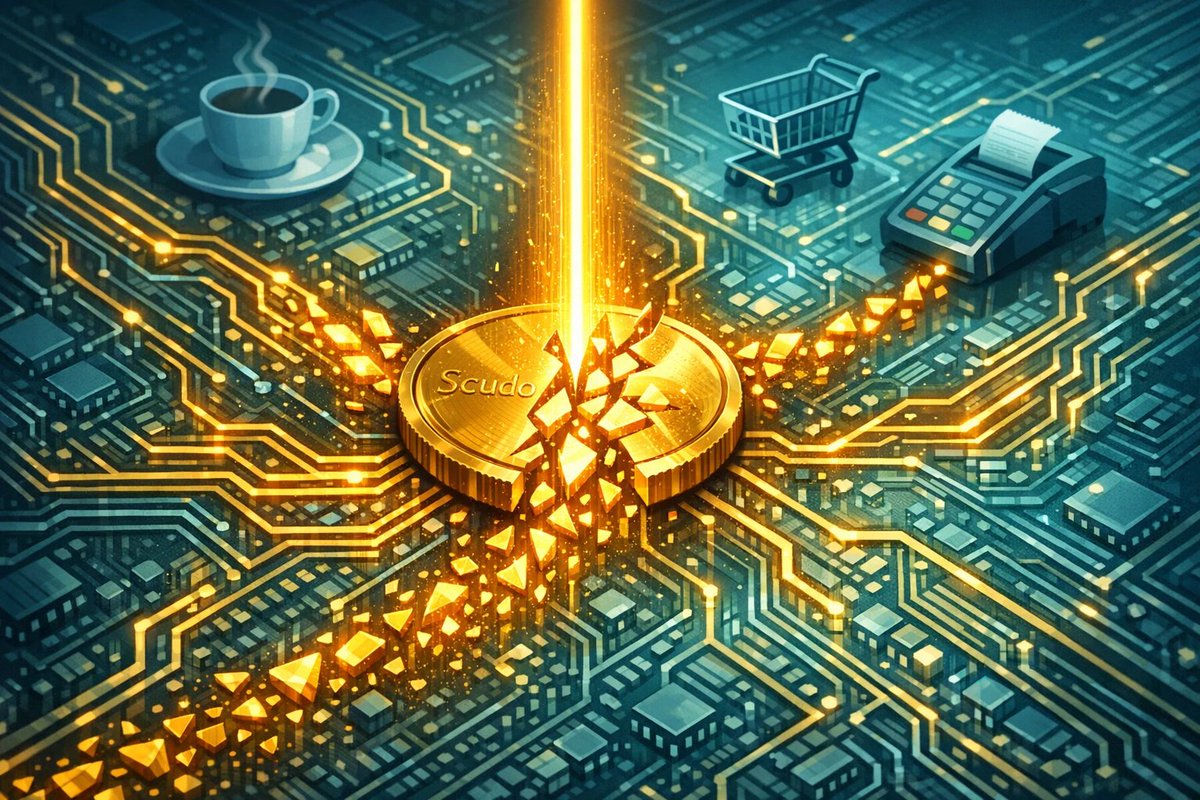 Tether's gold token XAUT introduces a new unit called "Scudo," allowing you to buy gold for the price of a cup of coffee.

Tether has announced a new unit of measurement, "Scudo," for its gold-backed token Tether Gold (XAUT), defined as 1 Scudo = 1/1000 XAUT , or one-thousandth