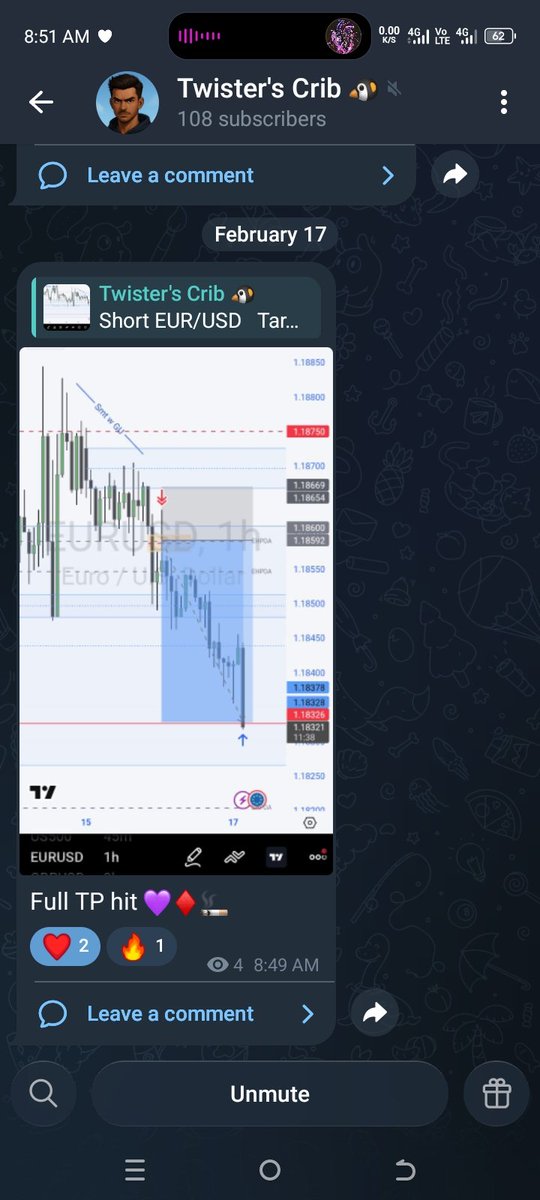 My TG mf'kers keep eating 😅💜
3.4RR attained on EU

(Shared this while x was down yesterday)
t.me/twisterscrib