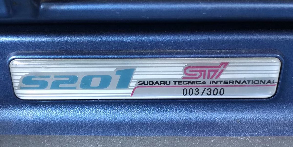 BladeS201_0620's tweet photo. 乗り換え費用捻出の為いよいよS201をお譲りしたいと思います!
スバルIMPREZA S201 STI version
シリアルナンバー003/300の超激レア車両です☻
ジャパンモビリティショー2025のSUBARU EJ20ミーティング参加車輌でもあります。
希望額:500万円(現金のみ)
不具合など気になる方は是非DMへ!
#車売ります https://t.co/4Vyfu5fOna