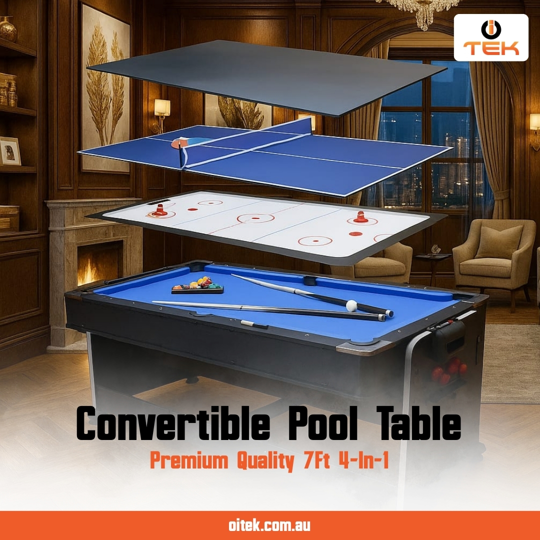 Game Room Goals. One Table. Endless Fun

Check it out and start the fun:
oitek.com.au/product/pool-t…

#GameRoomGoals #FamilyFun #MultiGameTable #AirHockey #TableTennis #PoolTable #OitekAustralia