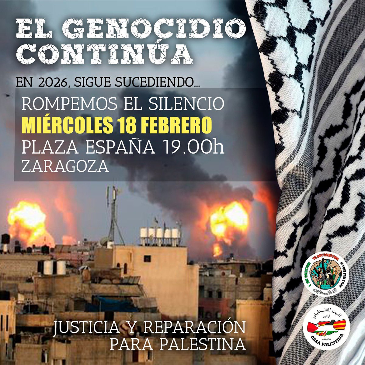 Casa Palestina de Aragón tweet media