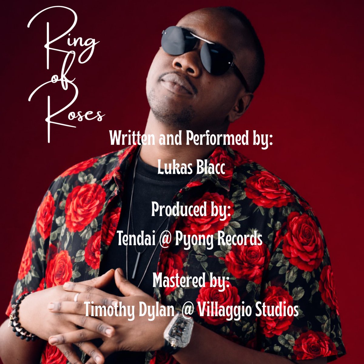 BlaccLukas's tweet photo. New Music for your head 🔝 

Friday, March 6th, 2026🗓️

#RingofRoses🥀

@pyongRecordz 
@VILLAGGIOUG 
#Blaccvibes https://t.co/WBLQ6qQ5xl