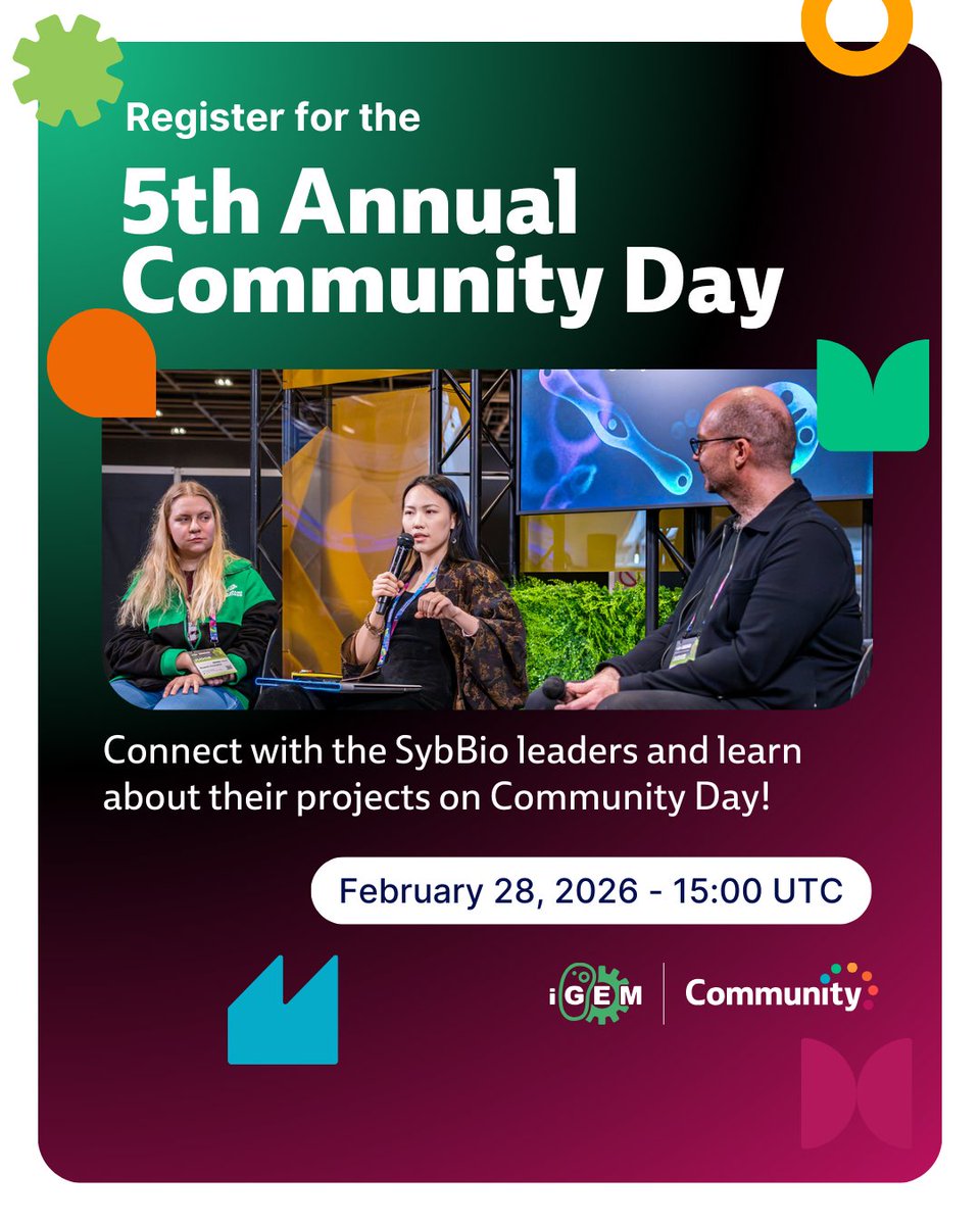 iGEM Headquarters tweet media