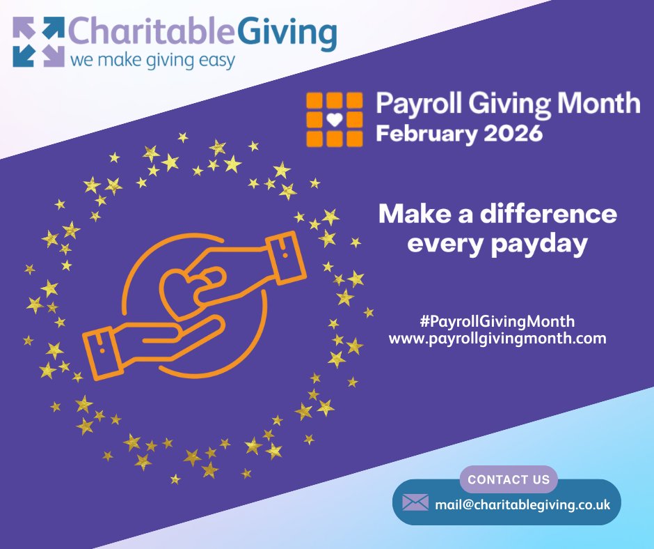 CharitbleGiving's tweet image. Over halfway through #PayrollGivingMonth 🎉 Have you signed up yet?  Remember you can give monthly or just make a one-off donation if you prefer! Every contribution, no matter the size, will make a big difference to the charities you love! 😍 #LovePayrollGiving #ContactUs