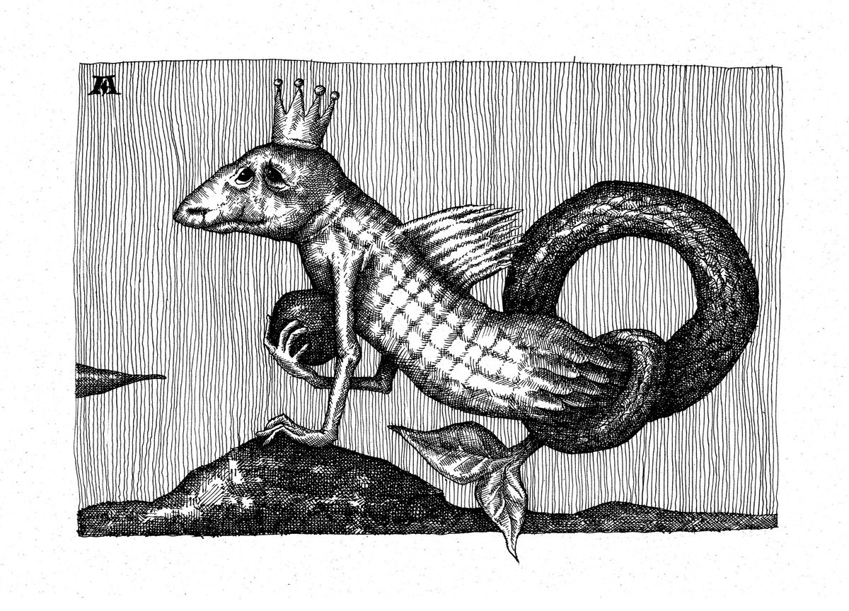 Atelier462's tweet photo. The King
#art #drawing #ink #hatching #fountainpen #Watermanink https://t.co/MPplirzur8