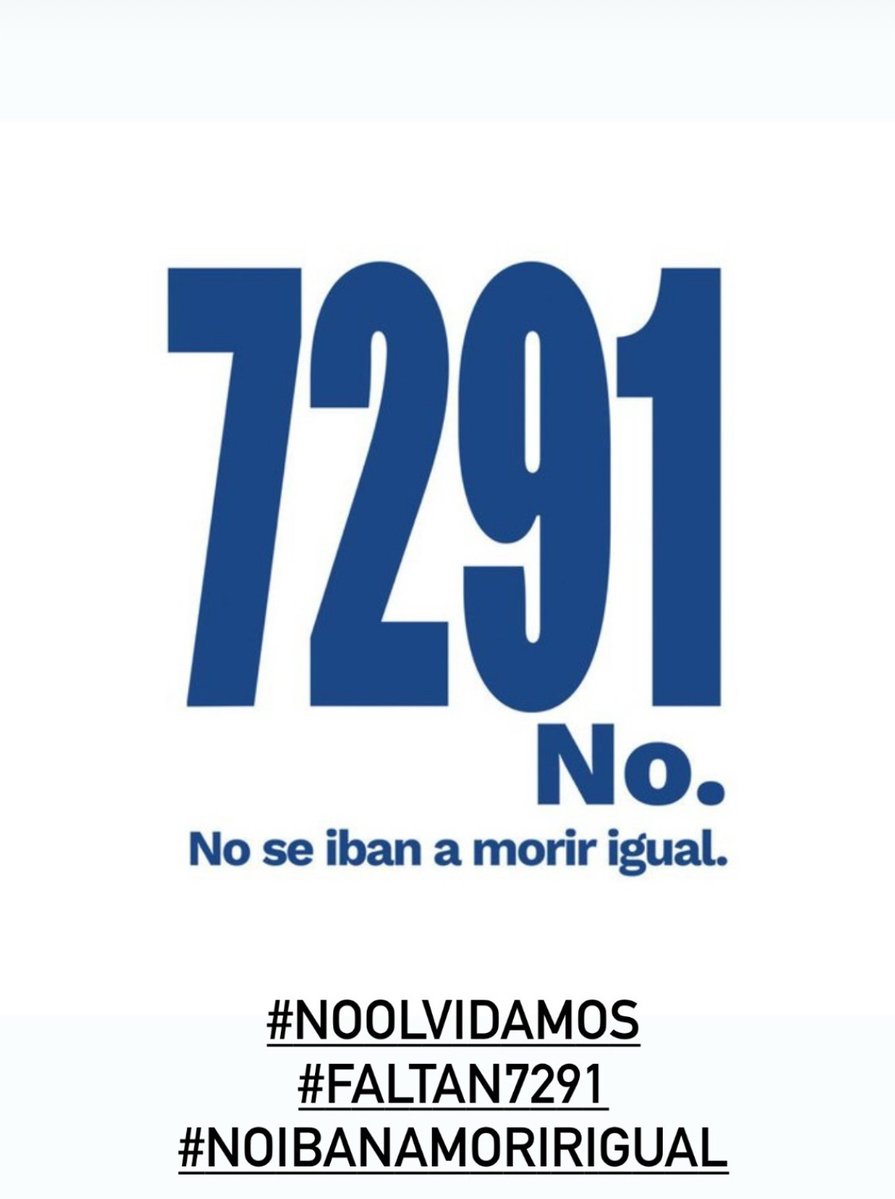 Seguiré pidiendo JUSTICIA ante el mayor HOMICIDIO de la Democracia #AyusoAPrisión .⚰️🖤 Será #UnNoParar de personajes que no existen para generar una especie de