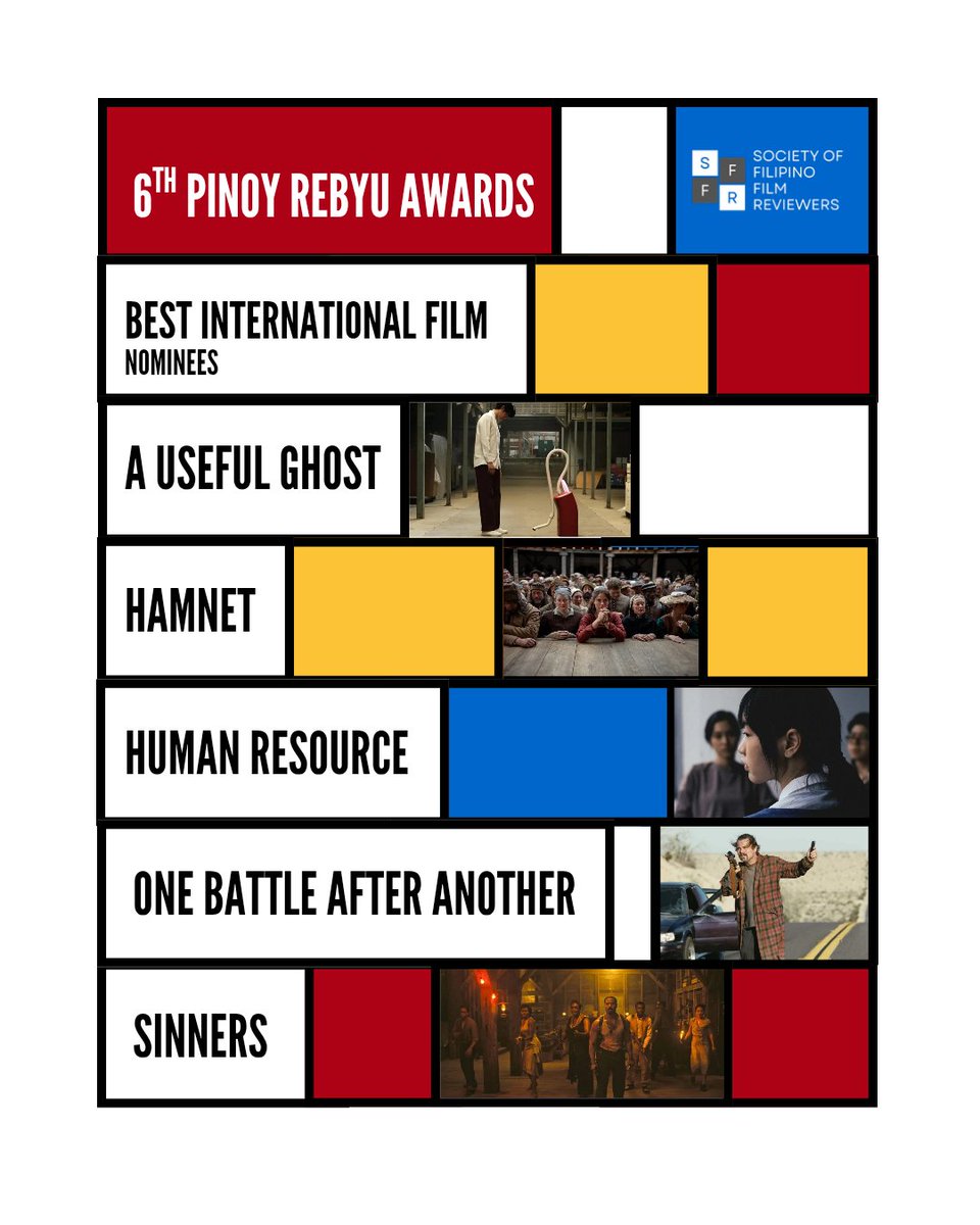 The nominees for BEST INTERNATIONAL FILM are: 

A Useful Ghost 
Directed by Ratchapoom Boonbunchachoke
Thailand, France, Singapore, &amp; Germany

Hamnet
Directed by Chloé Zhao
United Kingdom &amp; United States

Human Resource
Directed by Nawapol Thamrongrattanarit
Thailand