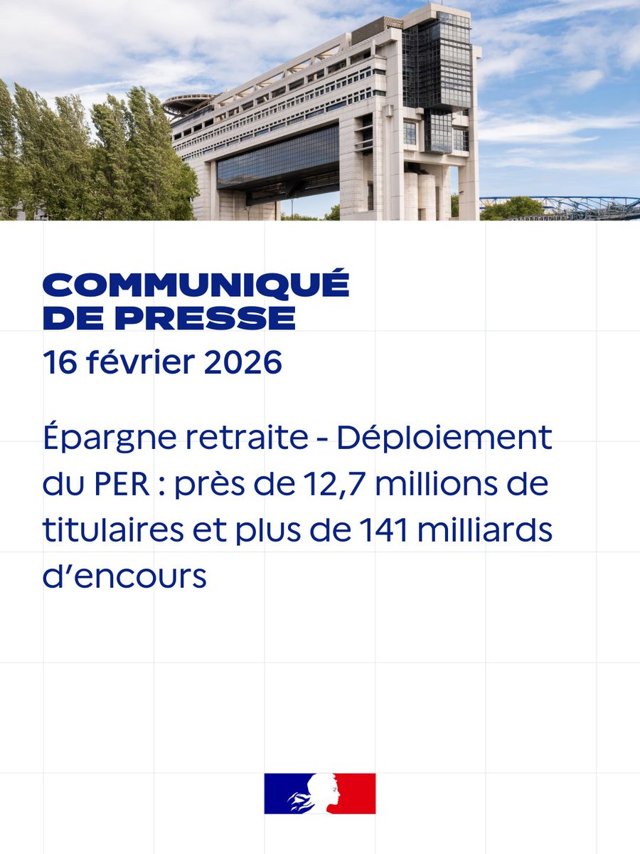 Economie_Gouv's tweet image. 🔴 Dans le cadre du développement de l’épargne retraite en France, le Plan d’épargne retraite (#PER), créé par la loi PACTE, confirme au T3 2025 son essor ininterrompu depuis 2020 avec une croissance soutenue tant en nombre de titulaires qu’en encours.

Plus d'infos :