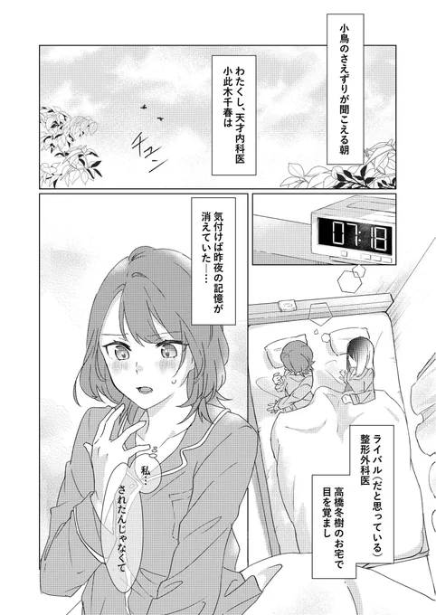 されたんじゃなくて……した側??

(1/4)
#創作百合 