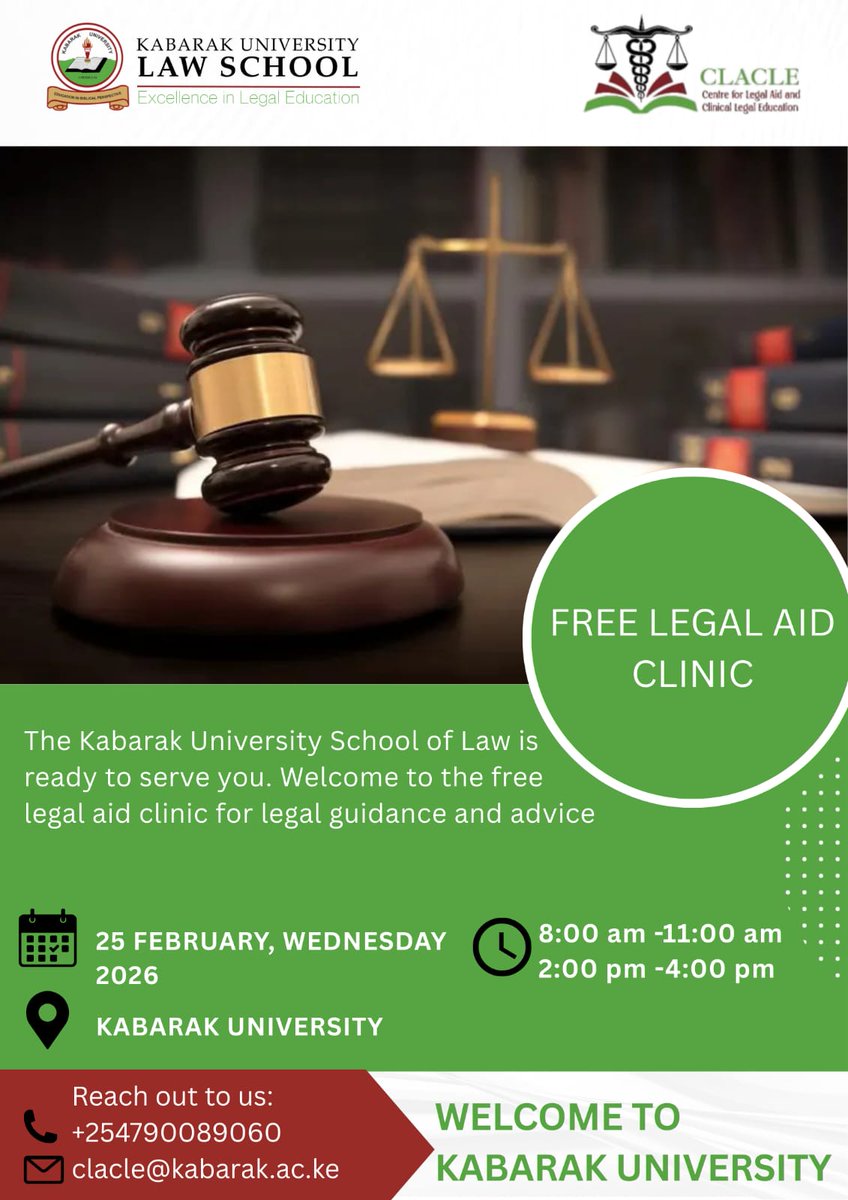 Centre for Legal Aid and Clinical Legal Education tweet media