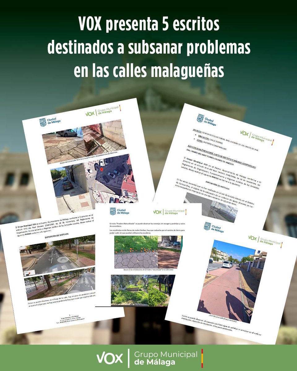 Grupo Municipal VOX Málaga capital tweet media